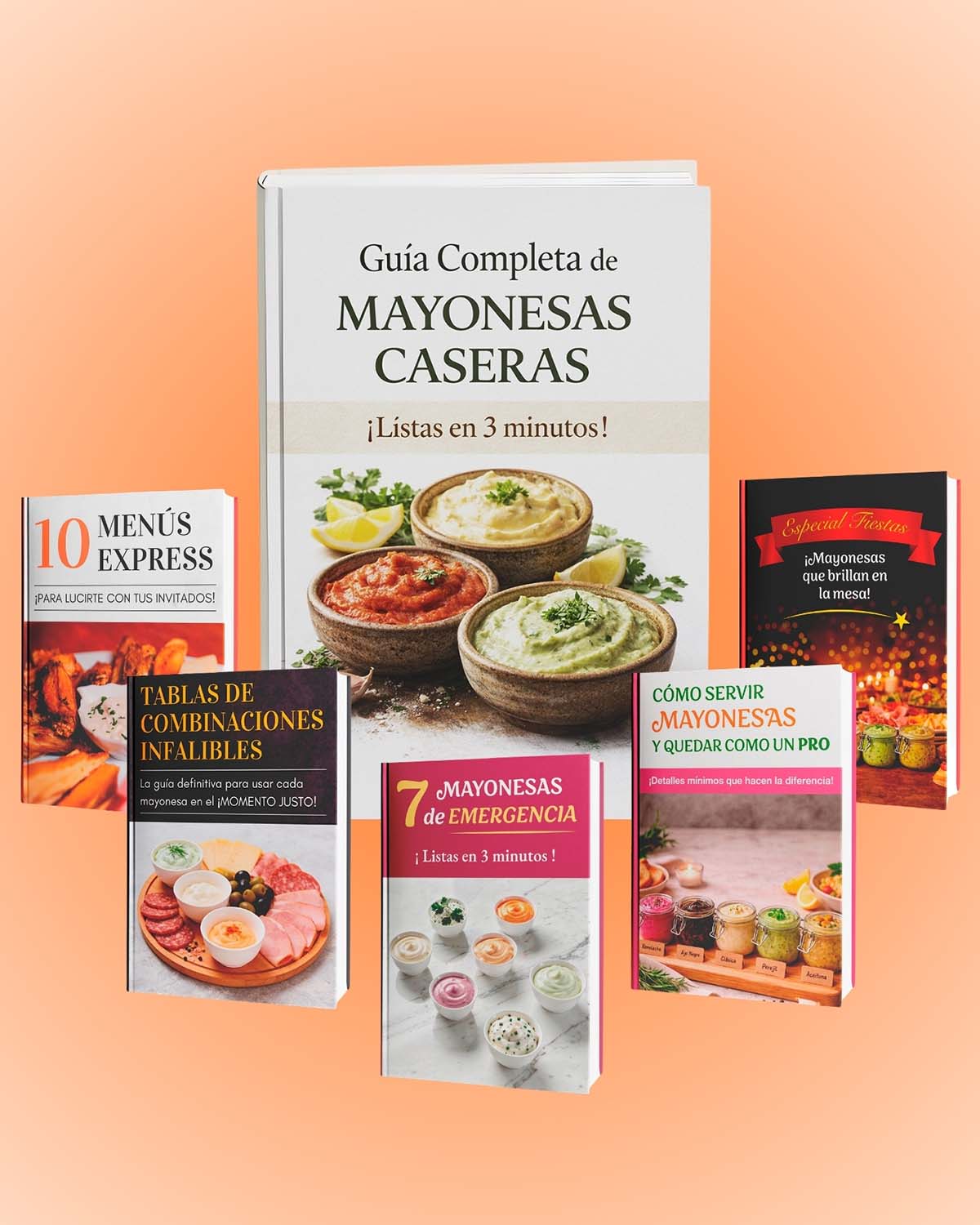 GUÍA COMPLETA DE MAYONESAS CASERAS + 5 BONOS DE REGALO 🎁